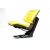 Siedzenie ciągnikowe uniwersalne dzielone  MF  Żółte 